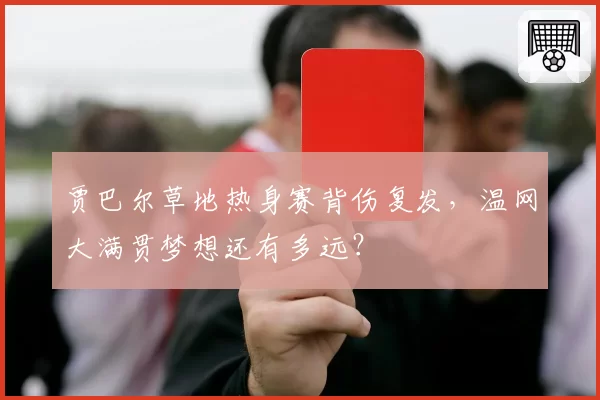 贾巴尔草地热身赛背伤复发,温网大满贯梦想还有多远?