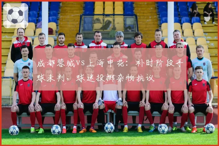 成都蓉城vs上海申花：补时阶段手球未判，球迷投掷杂物抗议